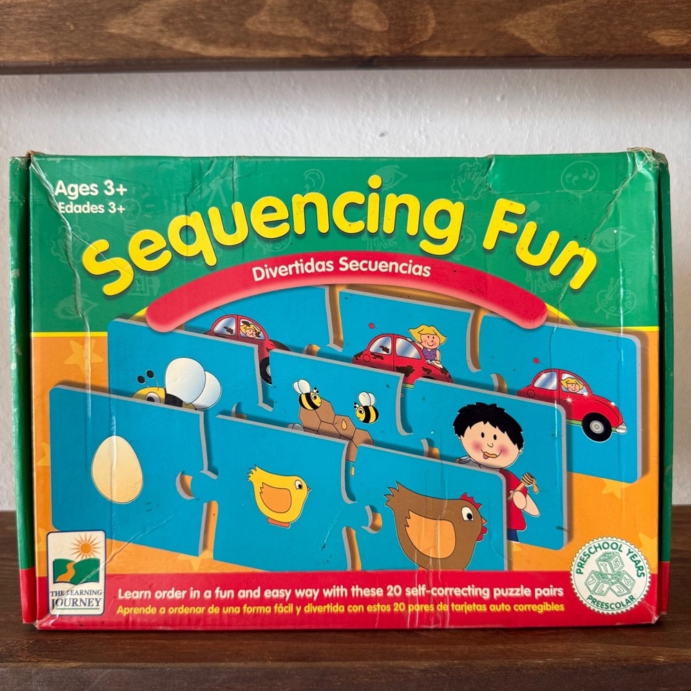 Sequencing Fun Educational Puzzle‎ Set The Learning Journey